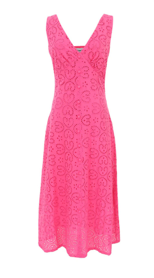 FRNCH Crista Dress Fuchsia