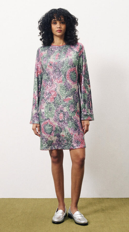 FRNCH Nelie Multicoloured Dress