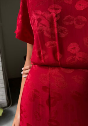 Never Fully Dressed Red Kissed Erin Dress - Image 3