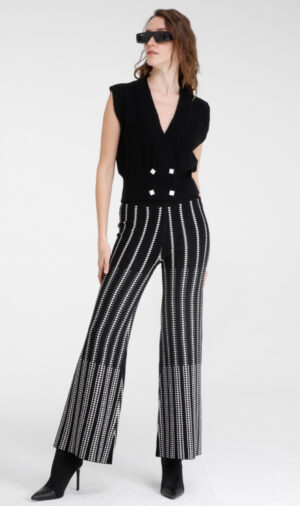 Goa Goa Geometric Pattern Knit Pants - Ref Charlie