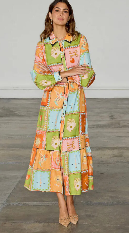 Never Fully Dressed Soler Midi Dress