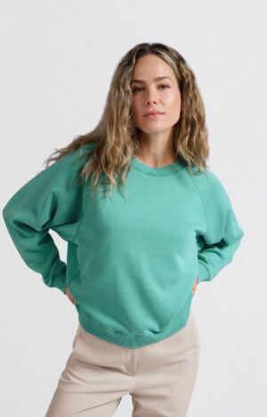 YAYA Sweater with round neck and raglan sleeves - Image 3