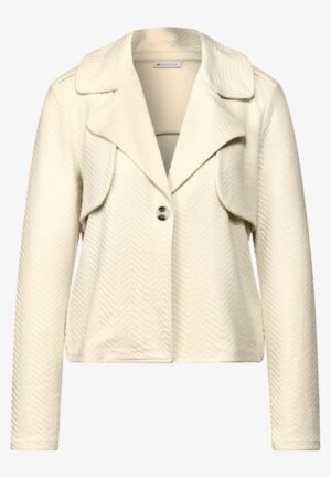 Street One Short Structured Trench - Soft beige - Image 4