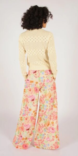 Traffic People Wide Boy Trouser - pink - Image 4