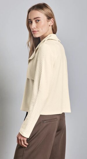 Street One Short Structured Trench - Soft beige - Image 2