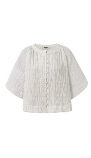 Frnch Perrine Cream Shirt - Image 3