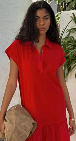 Never Fully Dressed Red Darcy Dress - Image 3