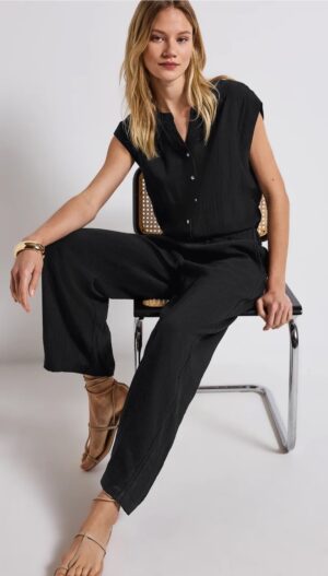 Street One Black Jumpsuit - Image 2