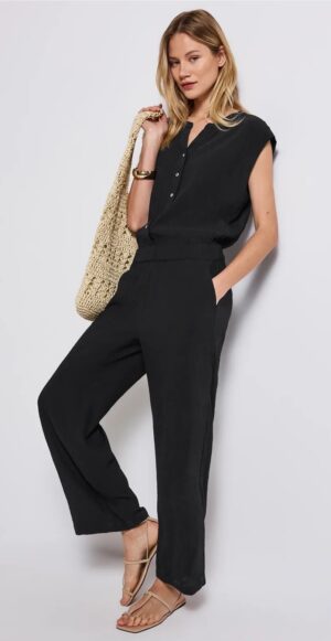 Street One Black Jumpsuit