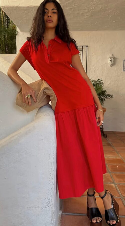 Never Fully Dressed Red Darcy Dress