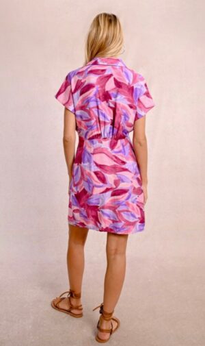 Molly Bracken Pink Poema Dress - Image 3
