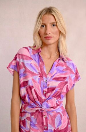Molly Bracken Pink Poema Dress - Image 5