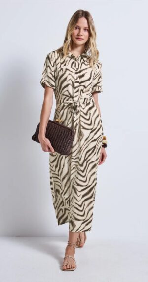 Street One Patterned Blouse Dress - Image 2