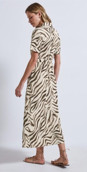 Street One Patterned Blouse Dress - Image 3