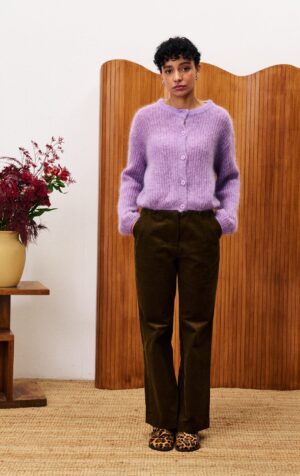 FRNCH Khaki Daffodil Pants