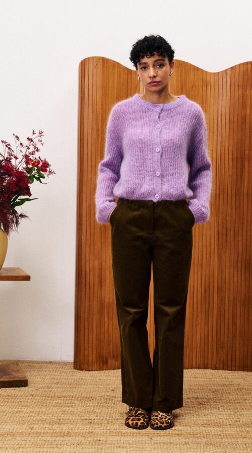 FRNCH Khaki Daffodil Pants