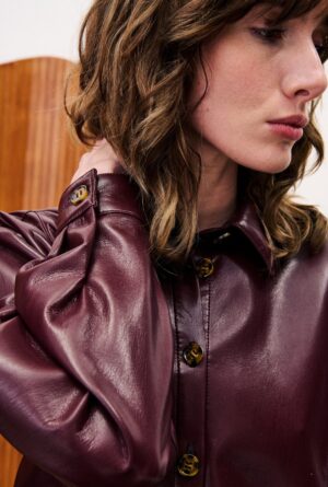 FRNCH Simone Bordeaux Shirt