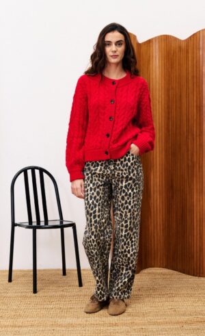 FRNCH Leopard Bobtail Jean