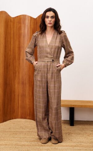 FRNCH Ginger Ochre Jumpsuit - Image 3