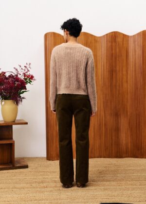 FRNCH Khaki Daffodil Pants - Image 2