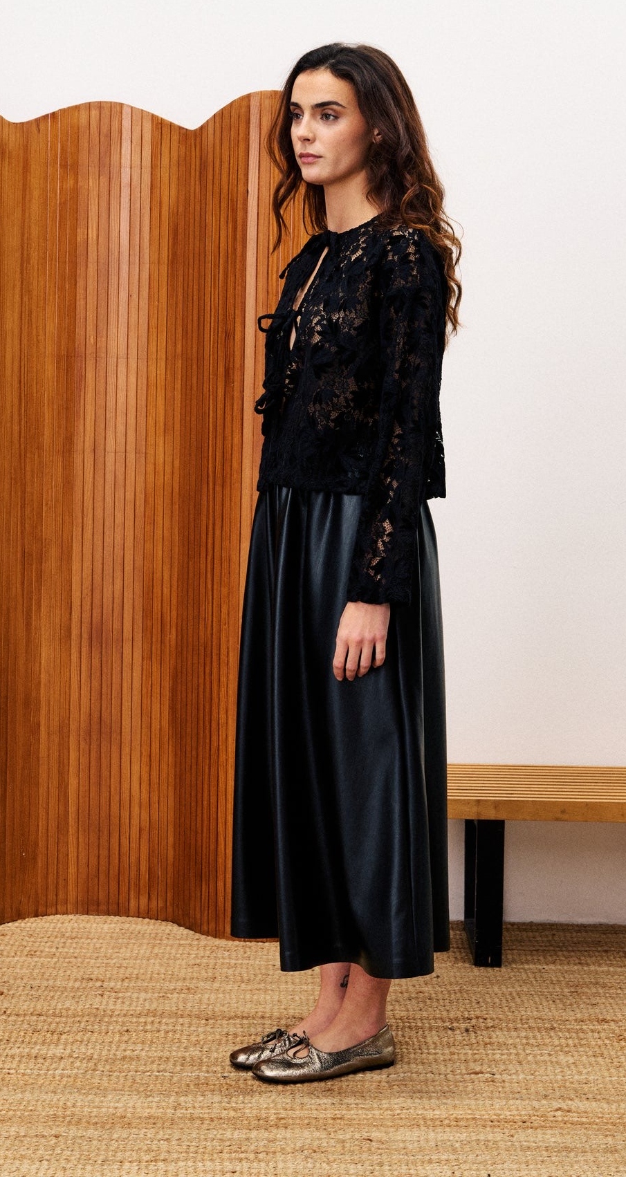 FRNCH Black Akita Top - Image 2