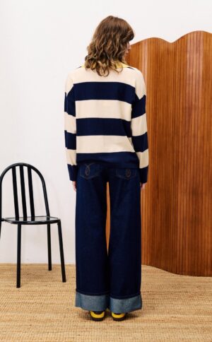 FRNCH Suki Midnight Blue Jean - Image 3