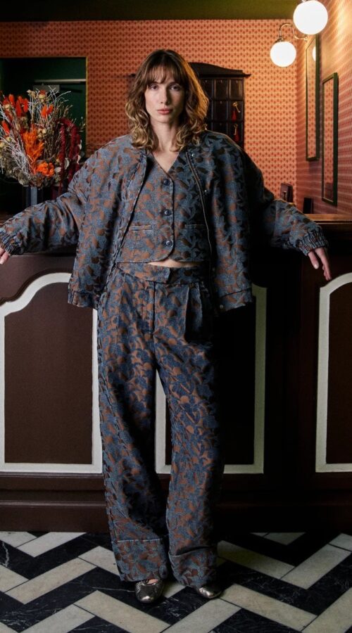 FRNCH Ice Brown Bowie Bomber