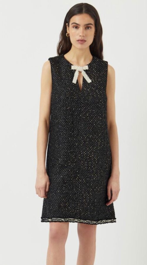 YAS Unida Tweed Mini Dress