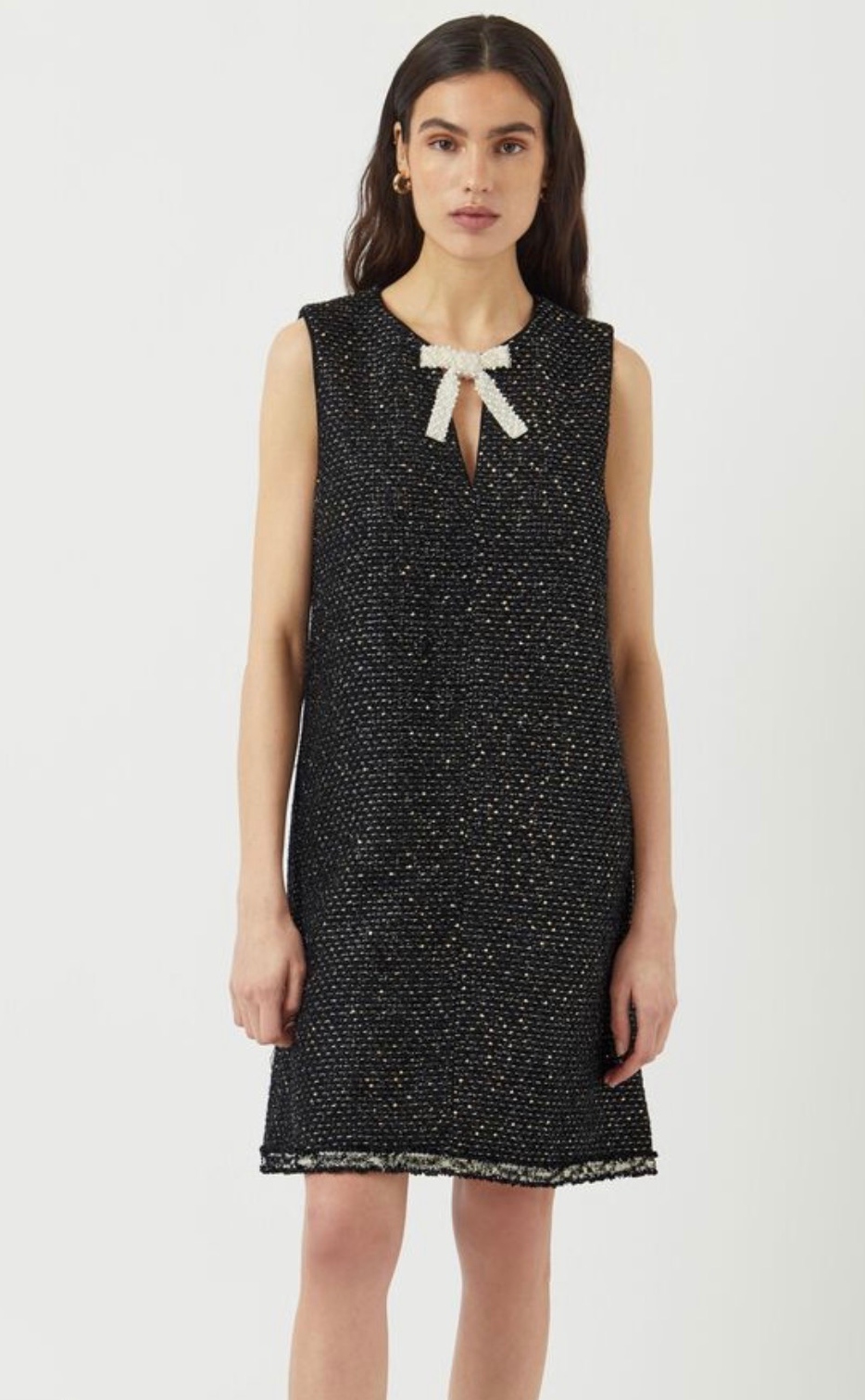 YAS Unida Tweed Mini Dress