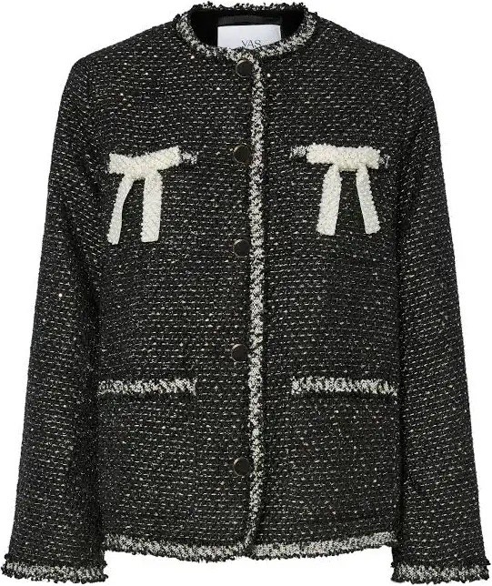 YAS Unida Tweed Jacket - Image 3