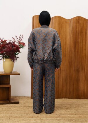FRNCH Ice Brown Bowie Bomber - Image 3