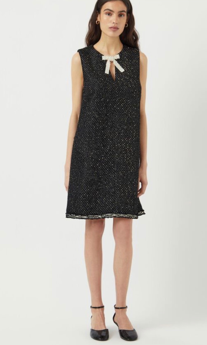 YAS Unida Tweed Mini Dress - Image 3