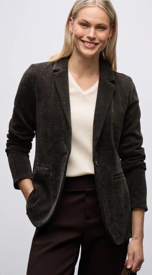 Street One Chenille Corduroy Blazer