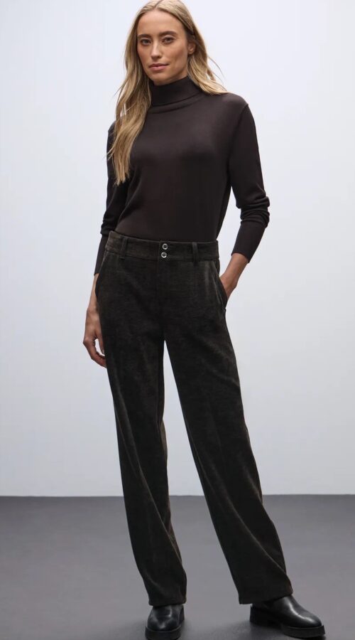 Street One Straight Leg Corduroy Trousers