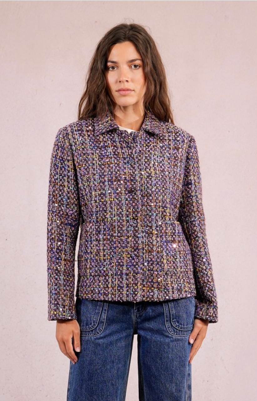 Molly Bracken Tweed Jacket - Image 2