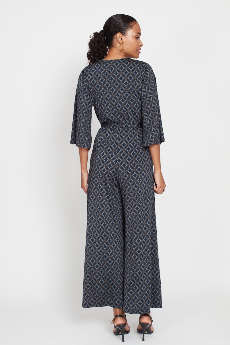 Onjenu Laurie Jumpsuit Geo Green - Image 3