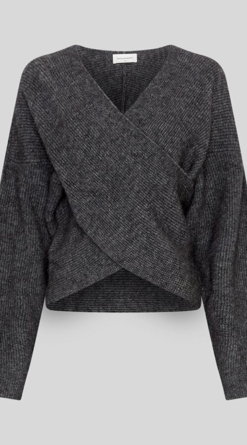 MSCH Zinelle Hope Wrap Pullover - Grey