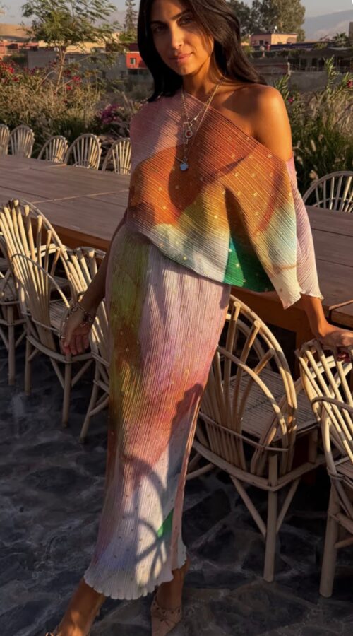 Never Fully Dressed Abstract Tilly Dress