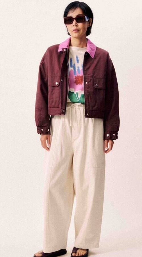 FRNCH Miraline Cream Pants