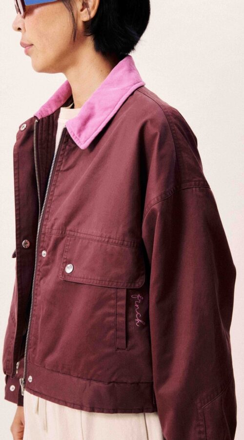 FRNCH Tigressa Jacket Bordeaux