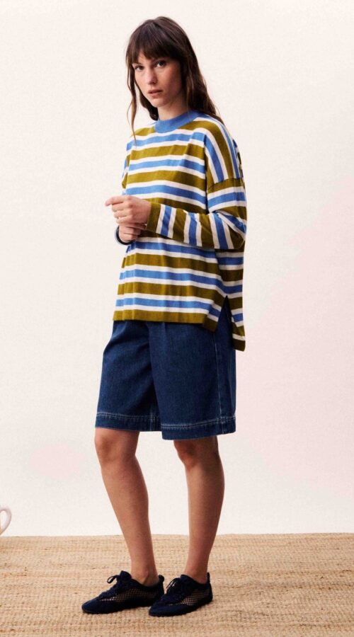 FRNCH Sapphire Pullover Olive