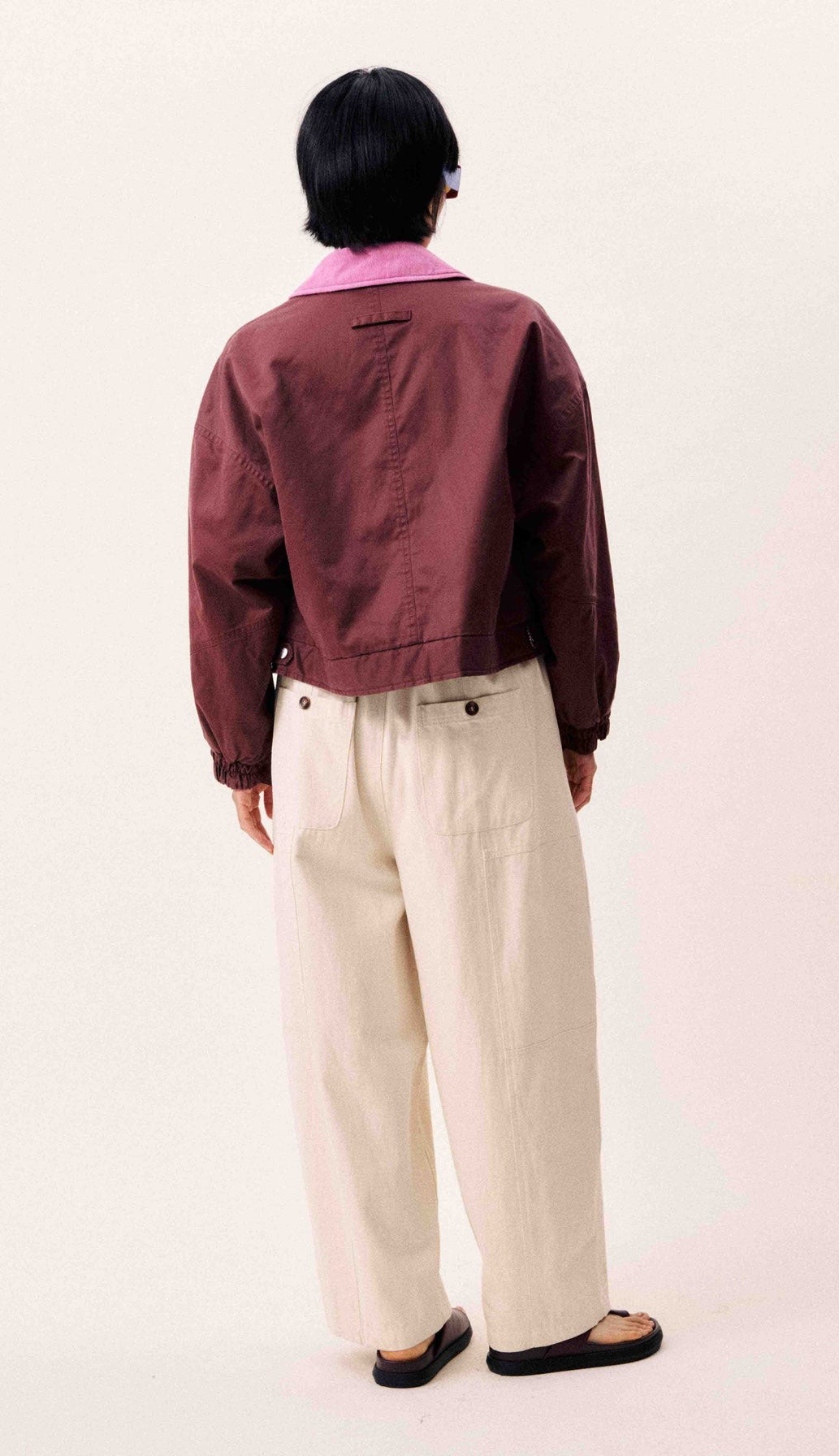 FRNCH Tigressa Jacket Bordeaux - Image 3