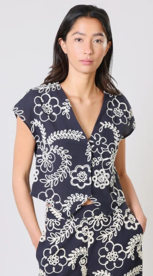 Traffic People Sandrine Smile Gatsby Top