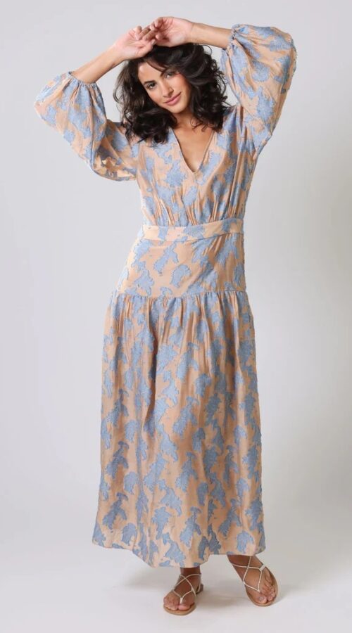 Traffic People Wisdom & Pearls Symi Dress