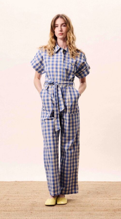 Frnch Oceanus Jumpsuit Azure Blue