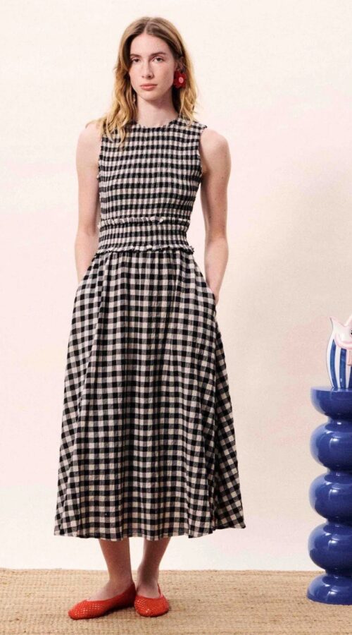 Frnch Saquarema Dress Black