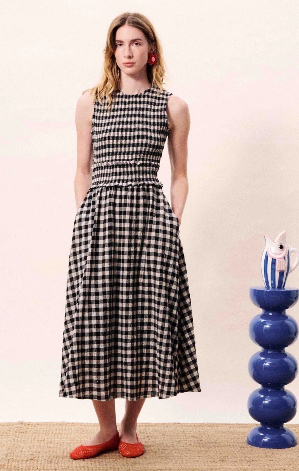 Frnch Saquarema Dress Black