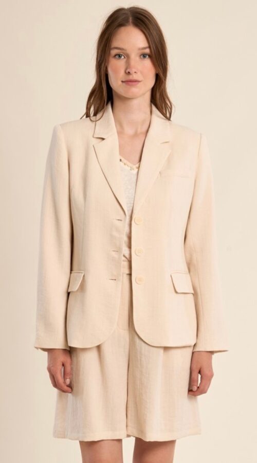 Molly Bracken Cream Blazer