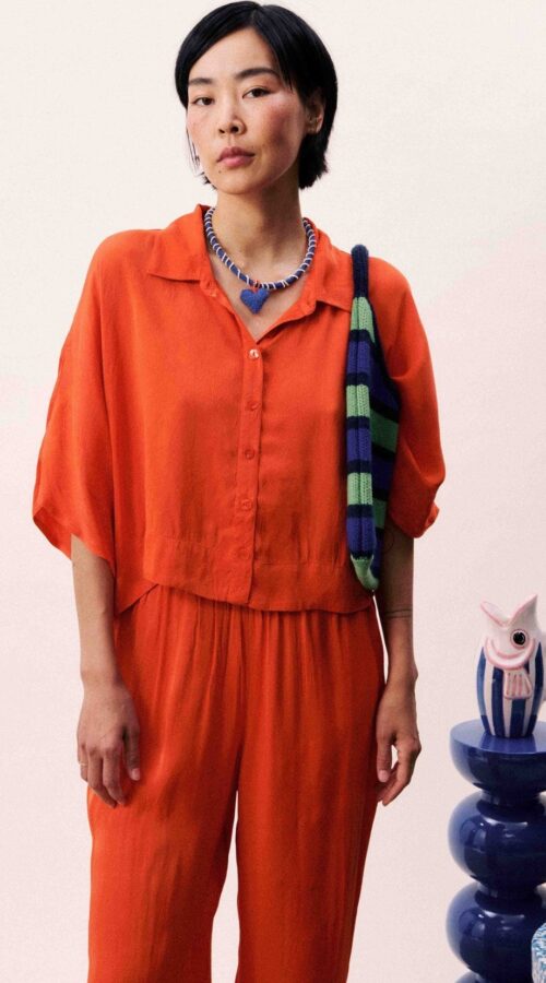 Frnch Red Pervenche Shirt