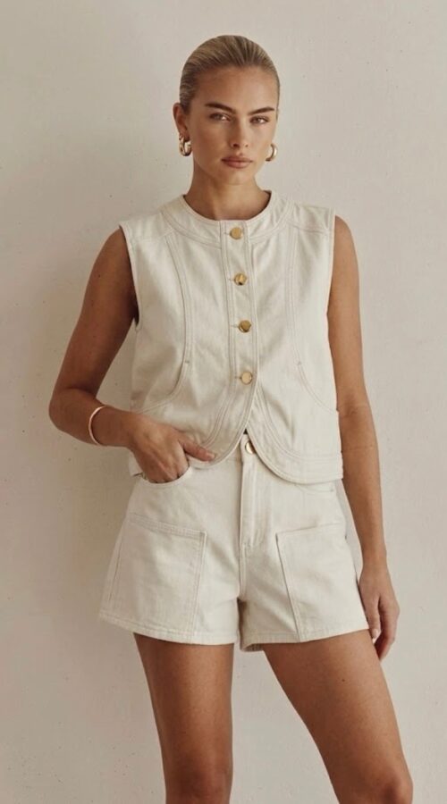 Lucy Denim Vest